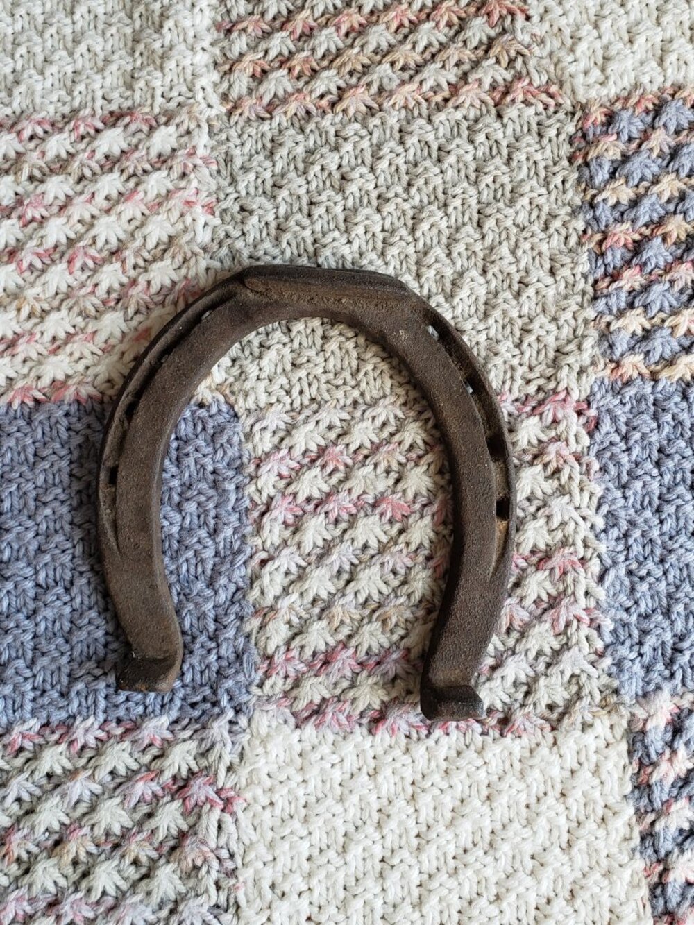 Vintage used Horse Shoe great good luck piece/decor